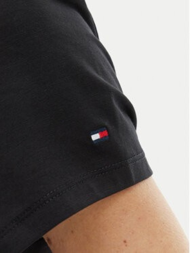 Tommy Hilfiger T-Shirt WW0WW48710 Czarny Slim Fit