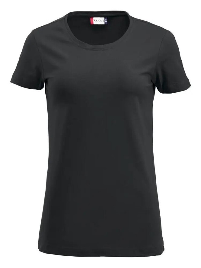 clique Carolina S/S damski top z elastycznego single jersey