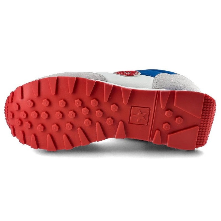 Sneakersy damskie Big Star, sznurowany fason cholewka z materiałów łączonych – tekstylna z elementami syntetycznymi niska cholewka przed kostkę sport