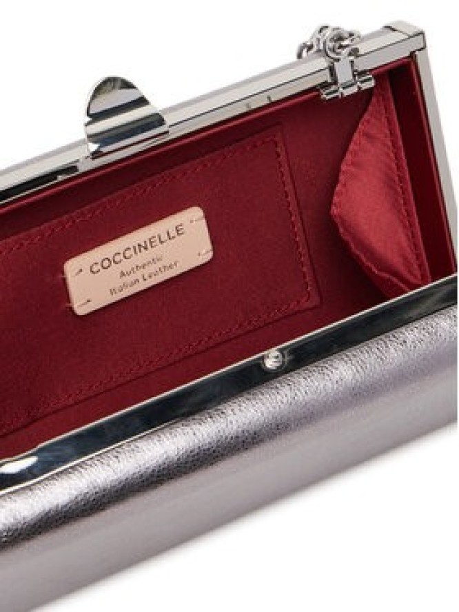 Coccinelle Torebka TR5 Coccinelleliv E1 TR5 19 01 01 Srebrny