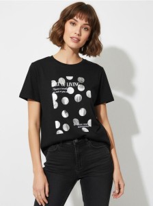 Koszulka z nadrukiem - czarny
