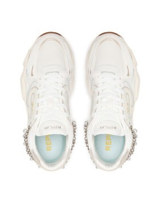 REPLAY Sneakersy GWS9N .000.C000JT Biały