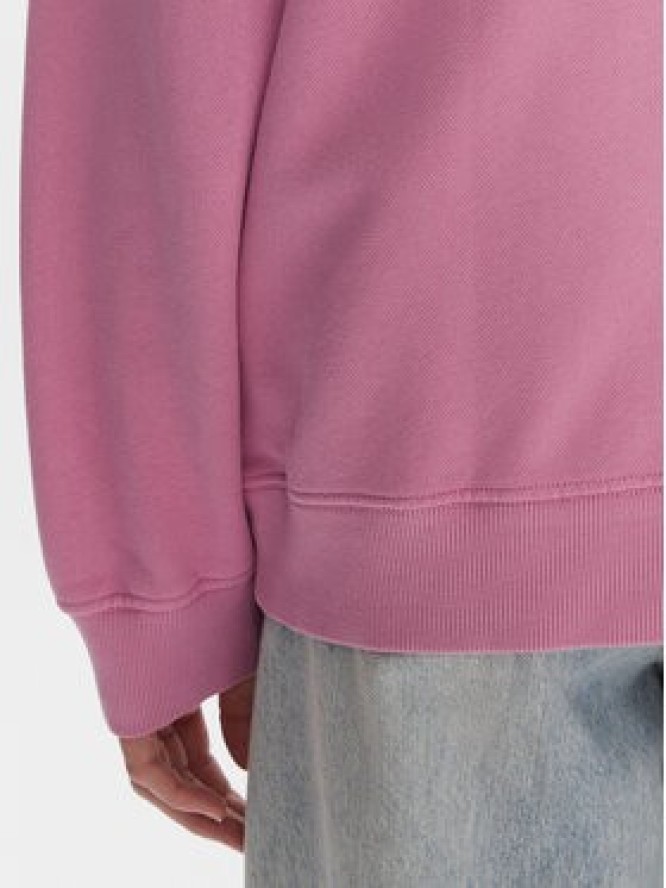 Quiksilver Bluza Essential Crew EQWFT03190 Fioletowy Standard Fit