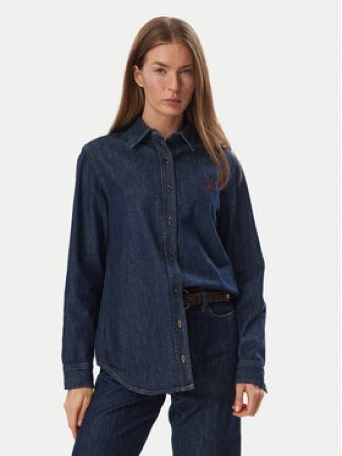 Tommy Hilfiger Koszula jeansowa WW0WW52176 Granatowy Relaxed Fit