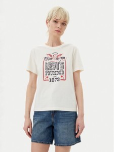 Levi's® T-Shirt A8802-0041 Biały Standard Fit