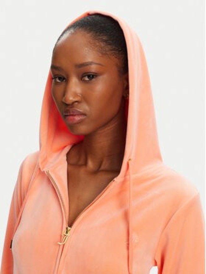 Juicy Couture Bluza Robertson JCAP176 Pomarańczowy Slim Fit
