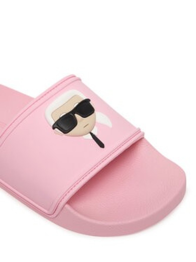 KARL LAGERFELD Klapki KL80905C Różowy