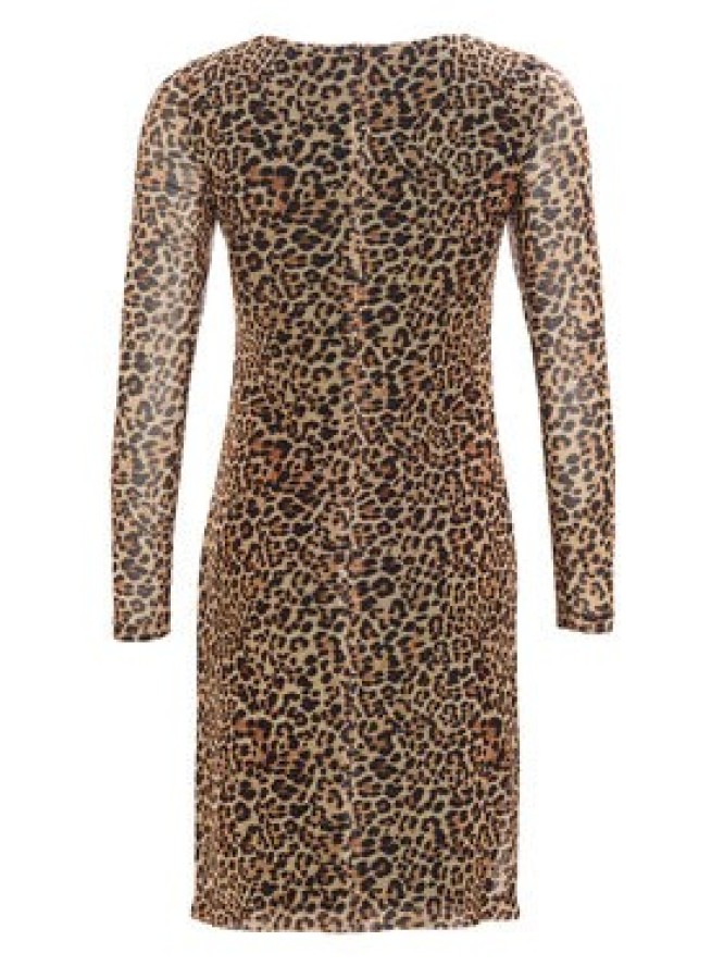 Swing Sukienka koktajlowa 5AI17600 Beżowy Slim Fit