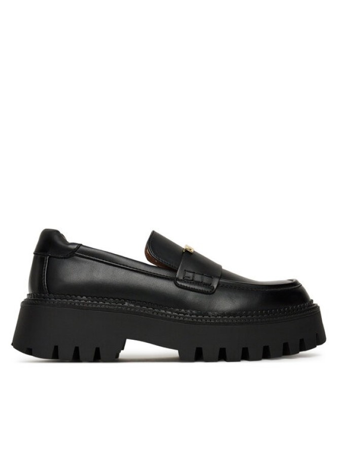 DeeZee Loafersy HY19001-2 Czarny