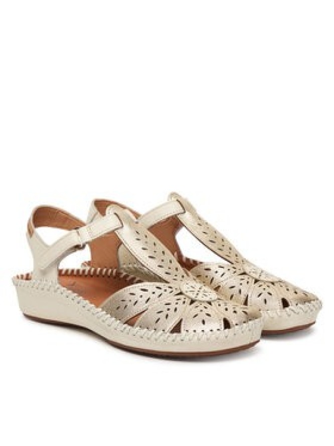 Pikolinos Sandały P. Vallarta 655-0841Clc1 Złoty
