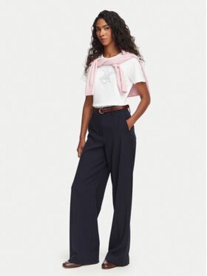 Beverly Hills Polo Club T-Shirt L1608-HR Biały Regular Fit