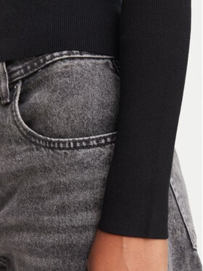 HUGO Sweter Sarpha 50554317 Czarny Slim Fit
