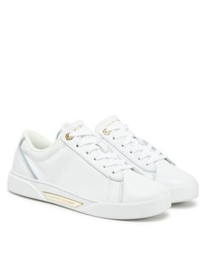 Tommy Hilfiger Sneakersy Chic Court Sneaker FW0FW08642 Biały