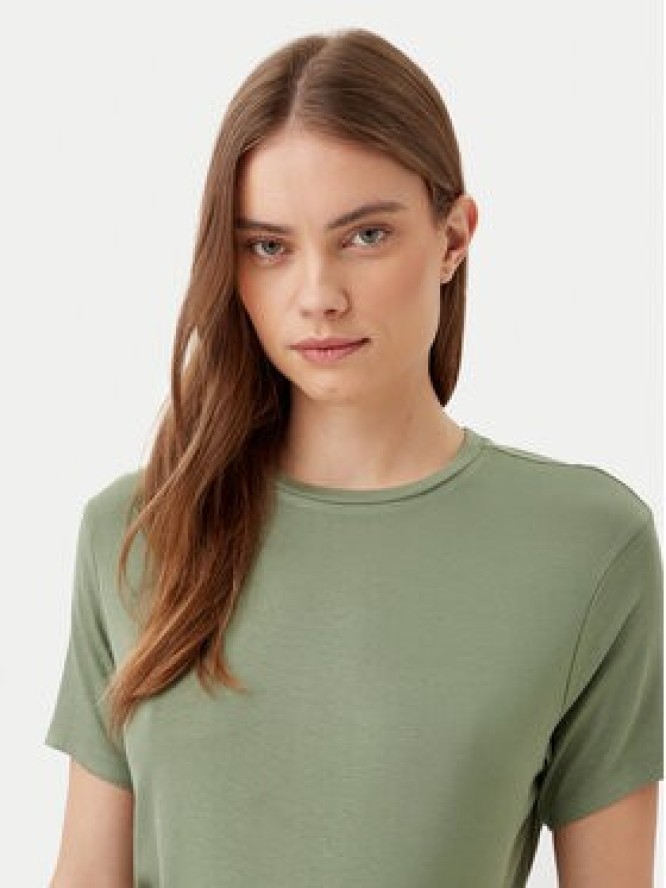 JDY T-Shirt Como 15328940 Zielony Regular Fit