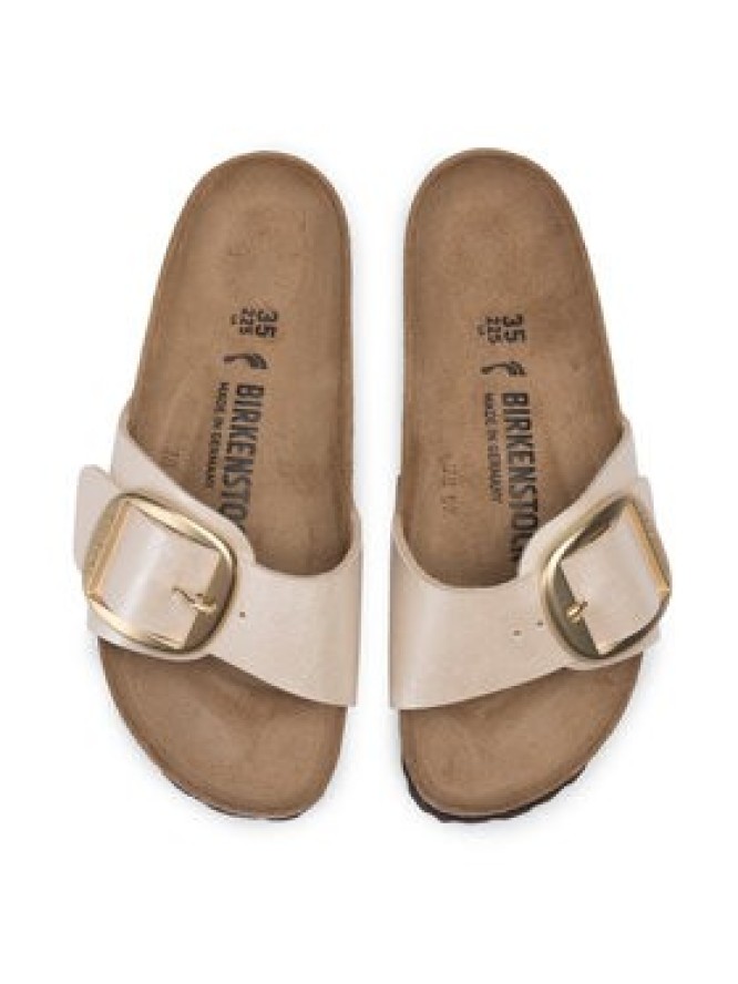 Birkenstock Klapki Madrid Big Buckle 1015279 Beżowy