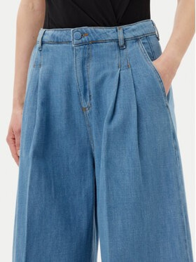 Silvian Heach Jeansy Ignate GPP25392JE Niebieski Wide Leg