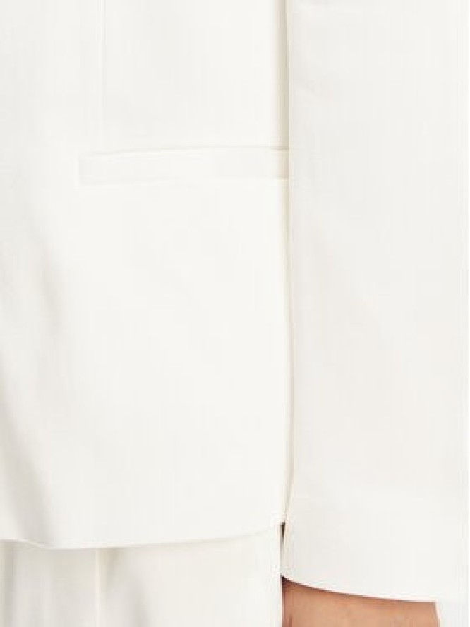 BOSS Marynarka Janka3 50537473 Biały Regular Fit