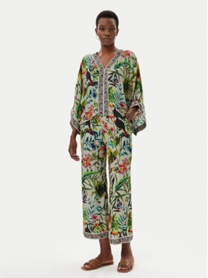 LOLA CASADEMUNT Spodnie materiałowe LS2514016 Kolorowy Relaxed Fit