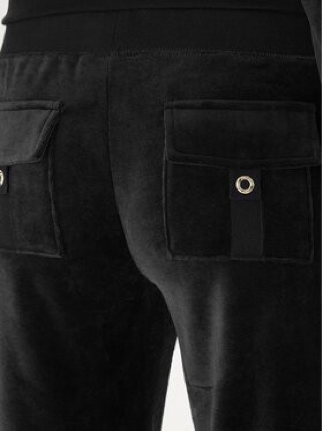 Juicy Couture Spodnie dresowe Caisa JCSEBJ008G Czarny Slim Fit