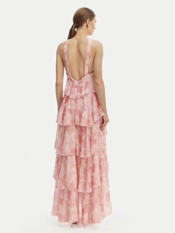 Vero Moda Sukienka wieczorowa Felicia 10295237 Różowy Slim Fit