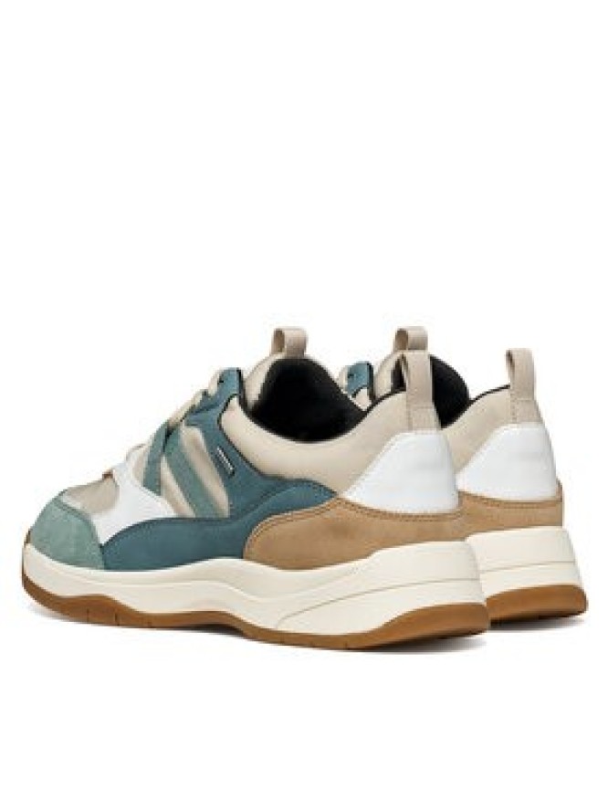 Geox Sneakersy D Berinike B Abx D563NB 011EK C5V4Y Beżowy