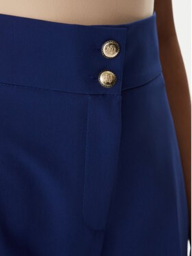 Maryley Spodnie materiałowe 26EB680/43FR Granatowy Regular Fit