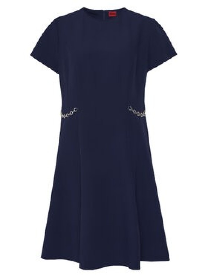 HUGO Sukienka codzienna Kaelyn 50564798 Granatowy Regular Fit