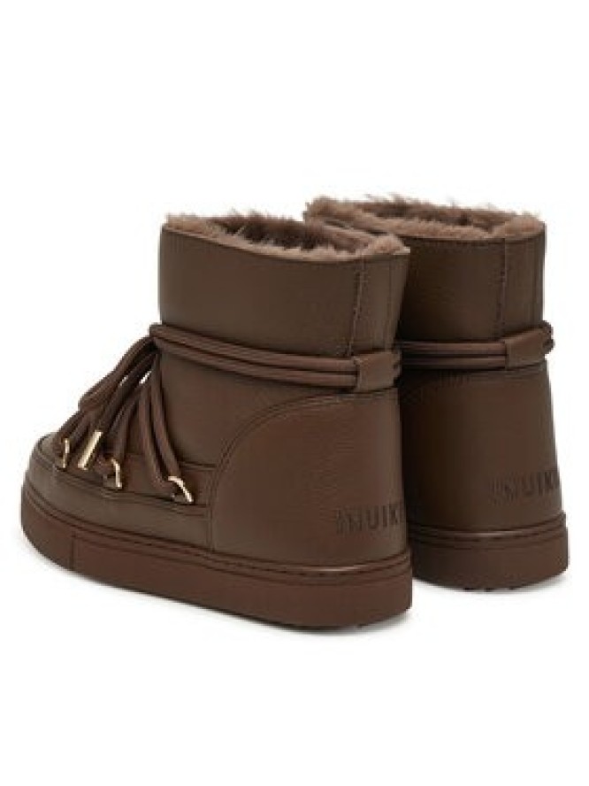 Inuikii Śniegowce Full Leather 1001.003.0252.152 Brązowy ciemny