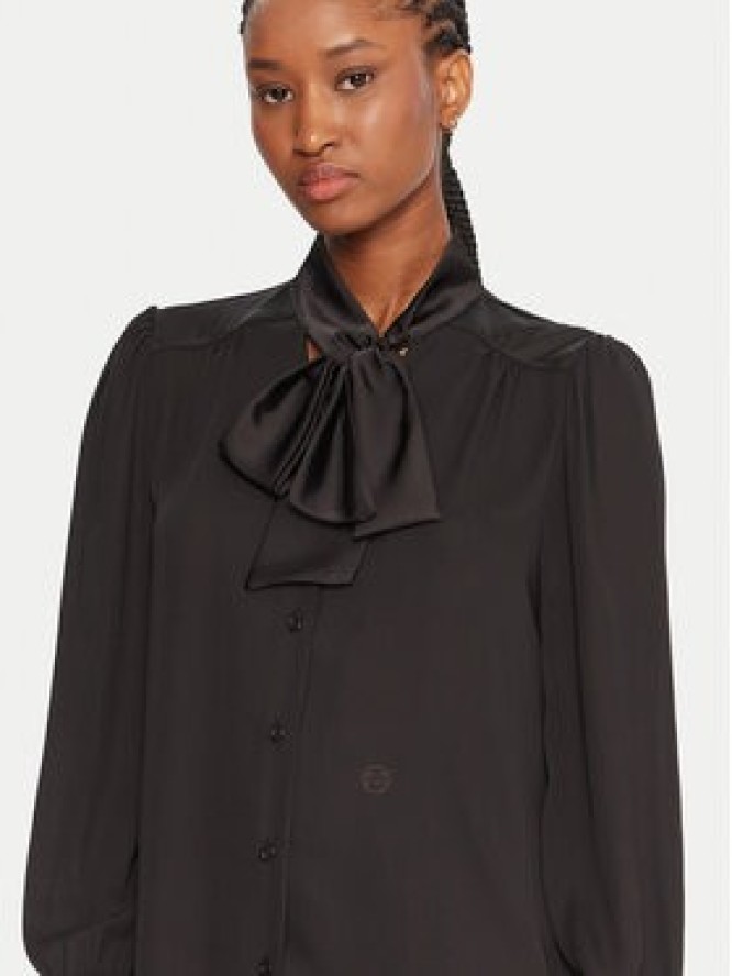 Rinascimento Koszula CFC0126204003 Czarny Regular Fit