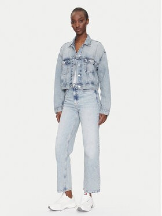 Tommy Jeans Kurtka jeansowa DW0DW21289 Niebieski Regular Fit