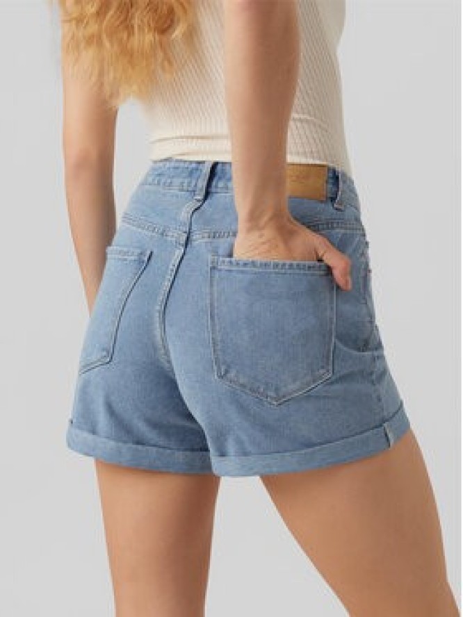 Vero Moda Szorty jeansowe Zuri 10279493 Niebieski Regular Fit