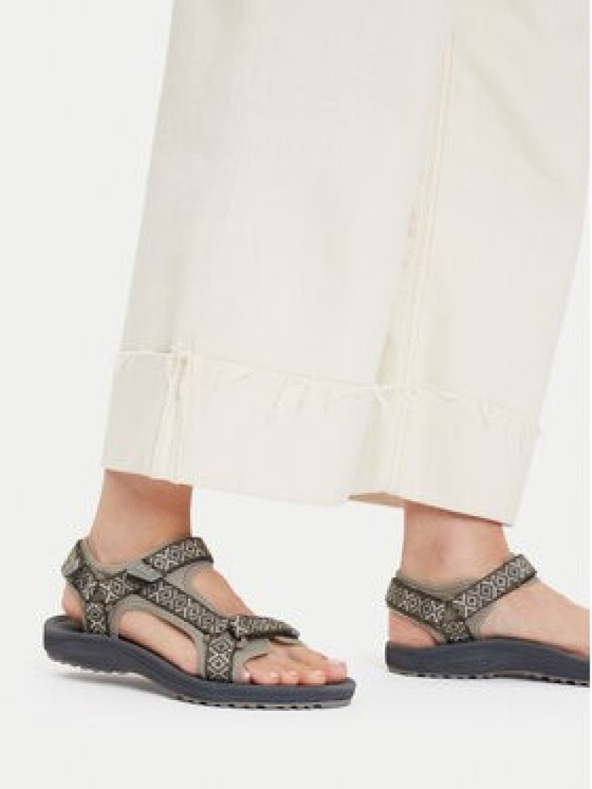 Jack Wolfskin Sandały Wave Breaker 4050291 Brązowy