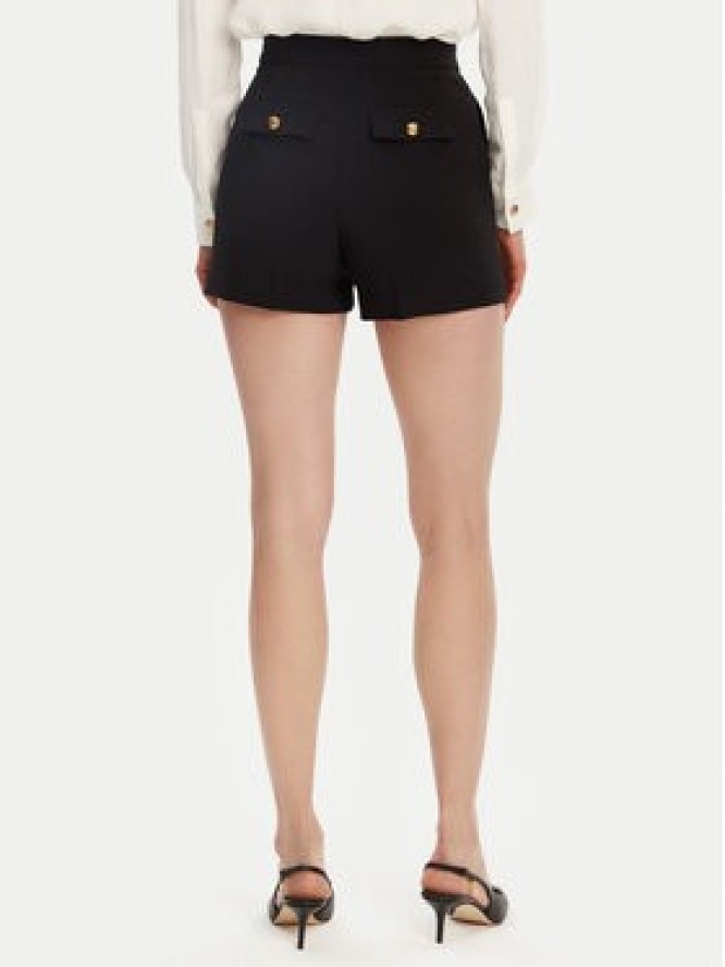 Elisabetta Franchi Szorty materiałowe SH-007-51E2-V240 Czarny Regular Fit