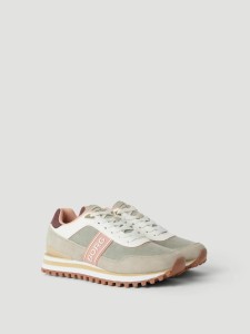 bjorn_borg DASH buty do biegania LIGHT GREY - OLD PINK