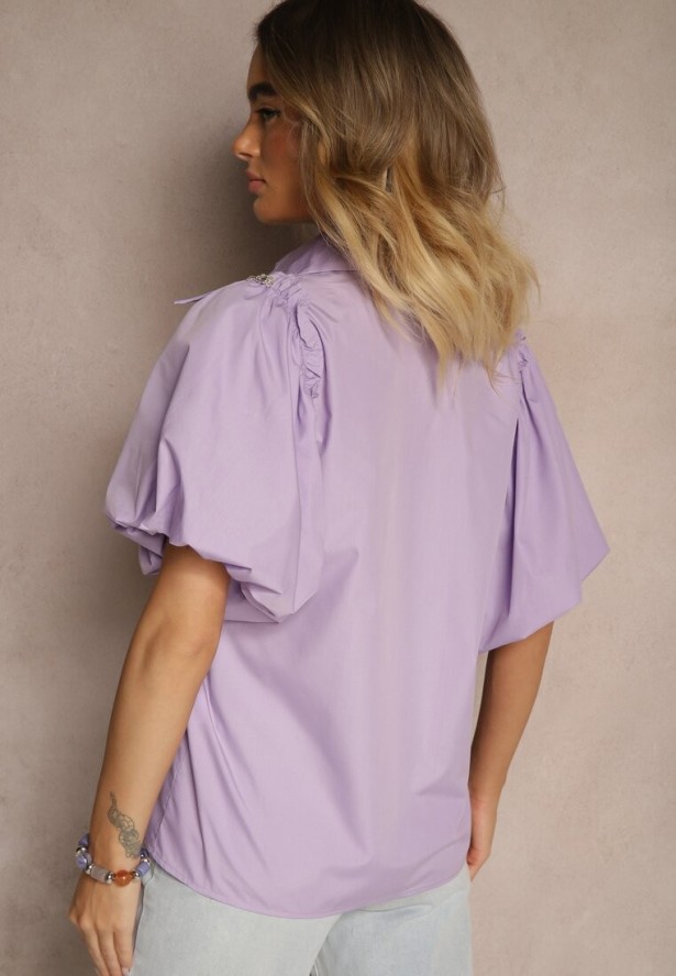 Fioletowa Koszula Klymamene