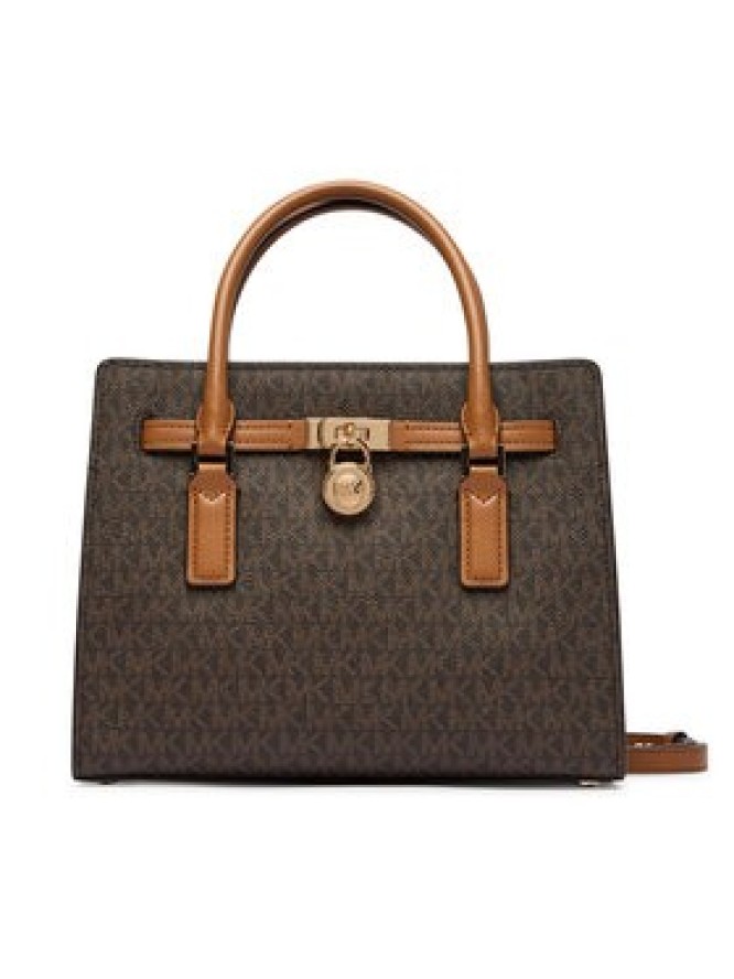 MICHAEL Michael Kors Torebka Hamilton Moderne 30T6GNXS1B Brązowy ciemny
