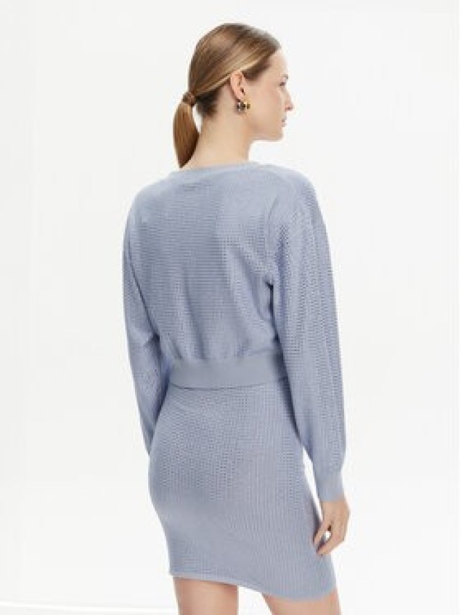 Guess Kardigan W5GR08 Z3MN2 Niebieski Regular Fit