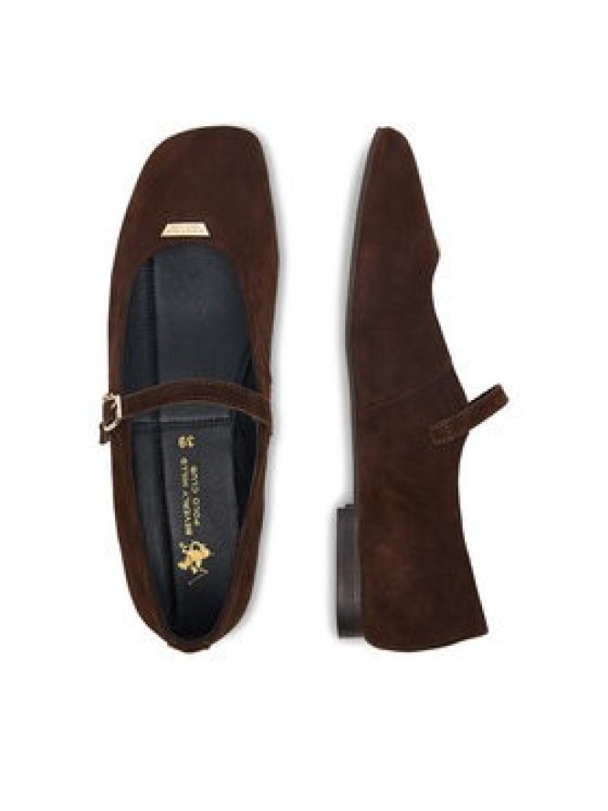 Beverly Hills Polo Club Baleriny EO-CC2599-01 Brązowy