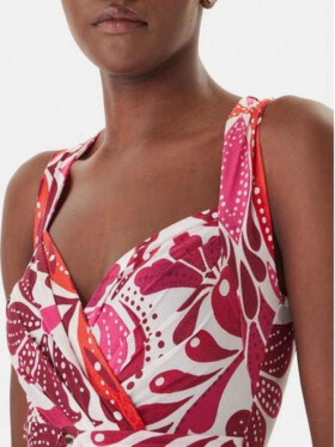 Morgan Sukienka letnia 261-RANNA Różowy Regular Fit