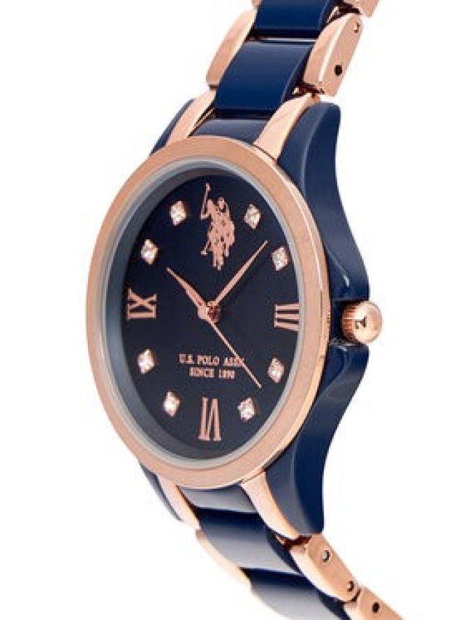 U.S. Polo Assn. Zegarek Selena USP8381RG Granatowy
