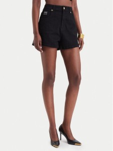 Versace Jeans Spodnie dresowe 80HAD514 Czarny Regular Fit
