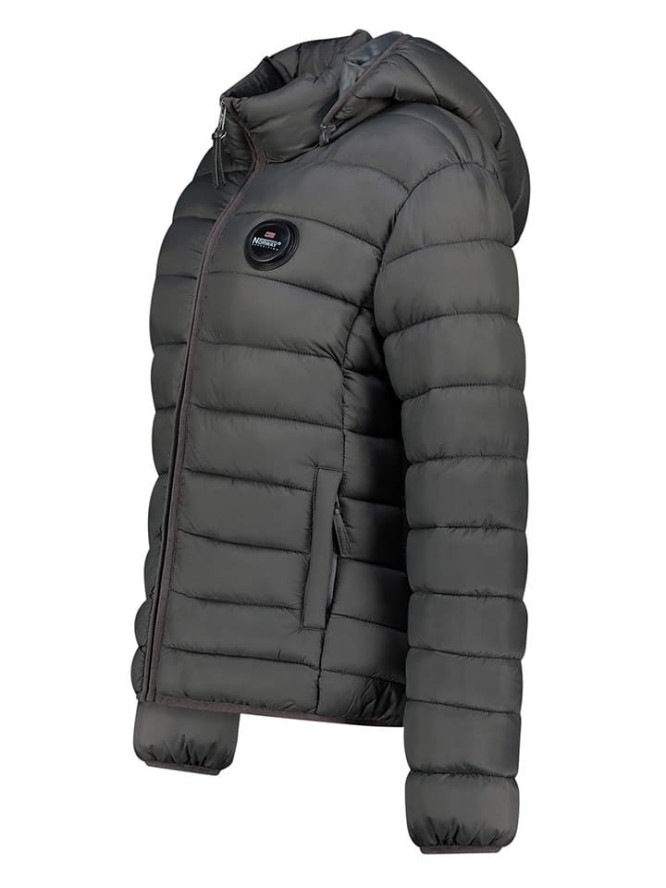 Geographical Norway Kurtka pikowana w kolorze antracytowym rozmiar: XXL