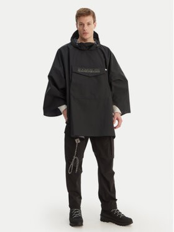 Napapijri Kurtka przeciwdeszczowa A-Raincape L NP0A4H4D9411 Czarny Oversize