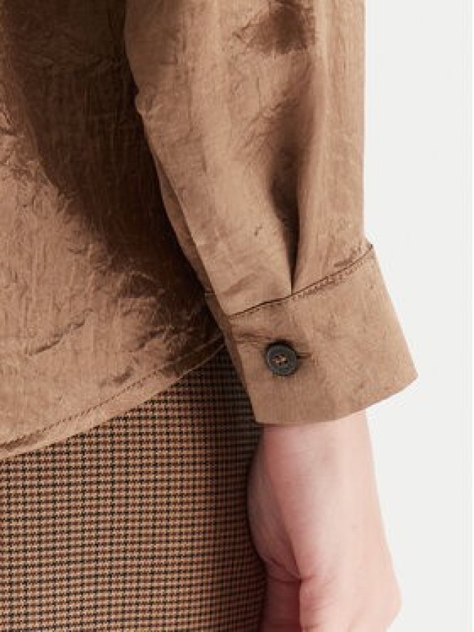 Marella Koszula Matita 2525116091 Beżowy Regular Fit