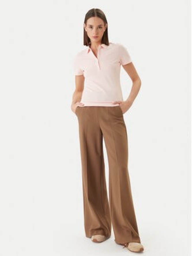 Gant Polo 4201535 Różowy Slim Fit