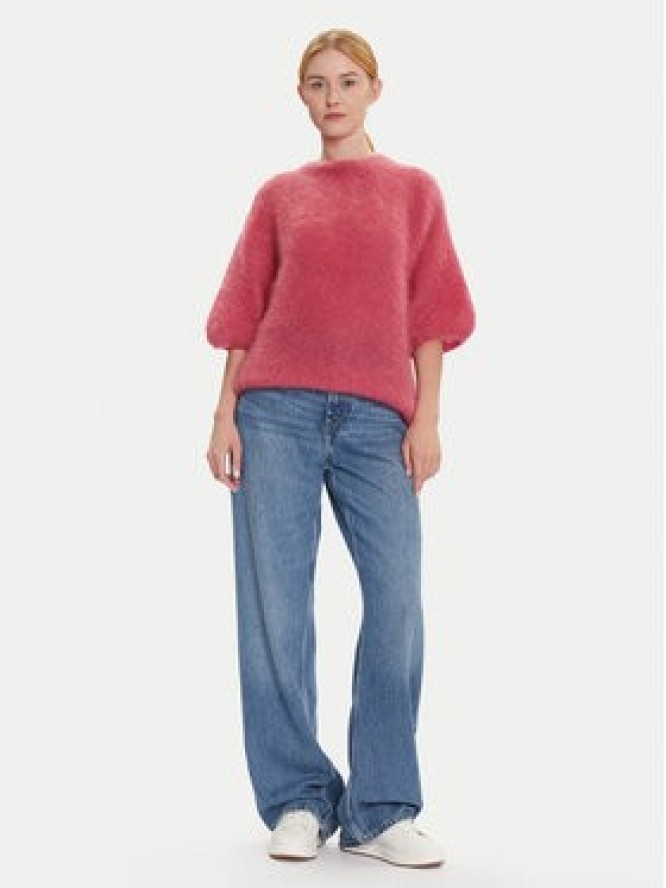 Dixie Sweter M277Y101A Różowy Relaxed Fit