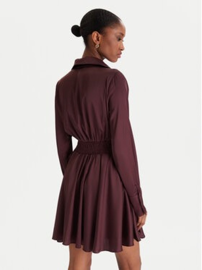 Guess Sukienka koktajlowa W5YK00 WF1T2 Brązowy Regular Fit