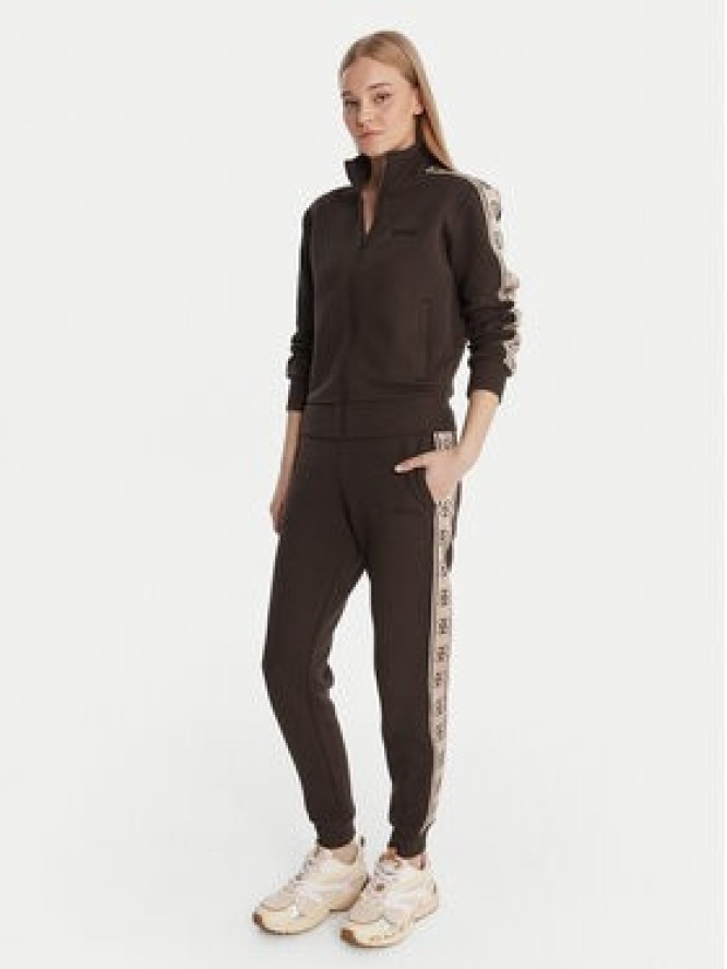 Guess Spodnie dresowe V2YB15 KB3P2 Brązowy Regular Fit