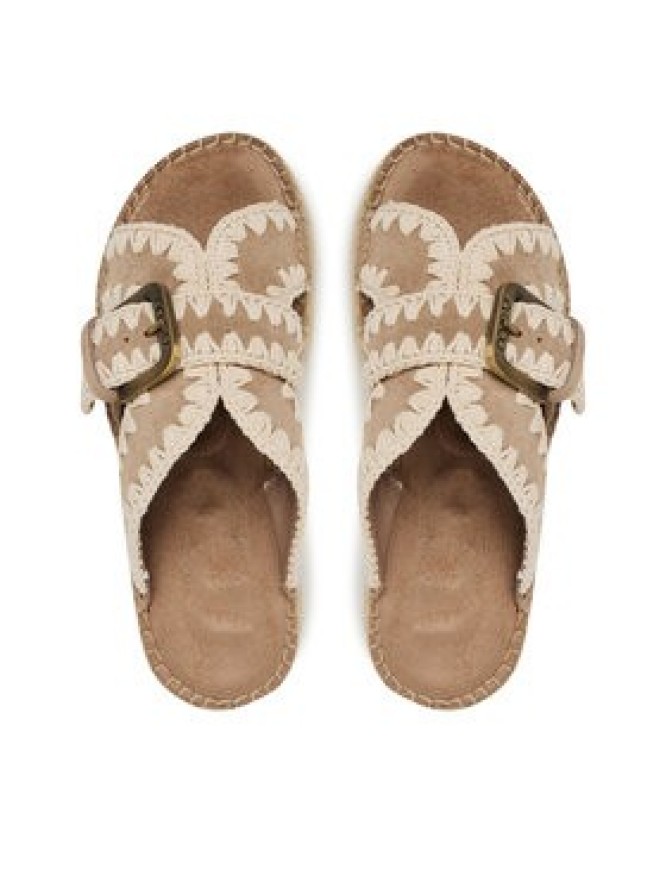 Mou Espadryle Jute sandal MU.SW641003A Różowy