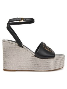 Guess Espadryle FLJTAN LEA04 Czarny